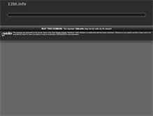 Tablet Screenshot of mi.12bt.info